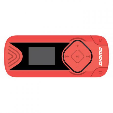 MP3-плеер Digma R3 8Гб, красный