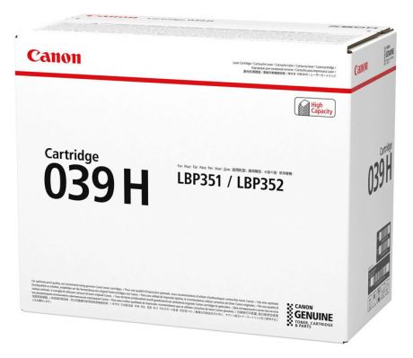 Canon 039HBK 0288C001 (черный)