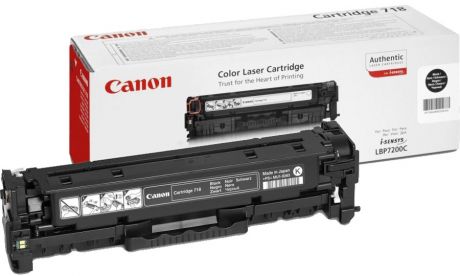 Canon 718BK 2662B002 (черный)
