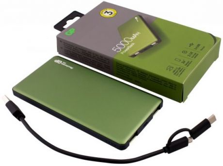 GP Portable PowerBank MP05 (зеленый)