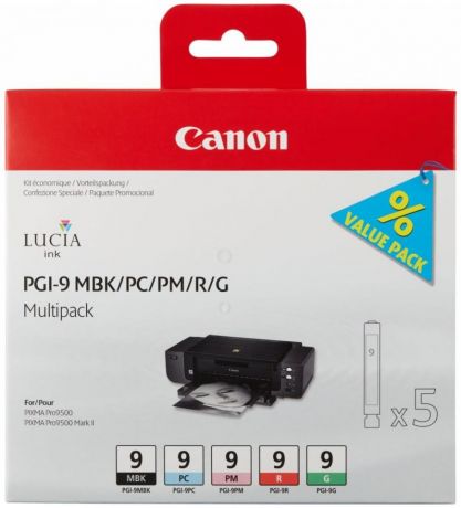 Canon PGI-9 MBK/PC/PM/R/G (многоцветный)