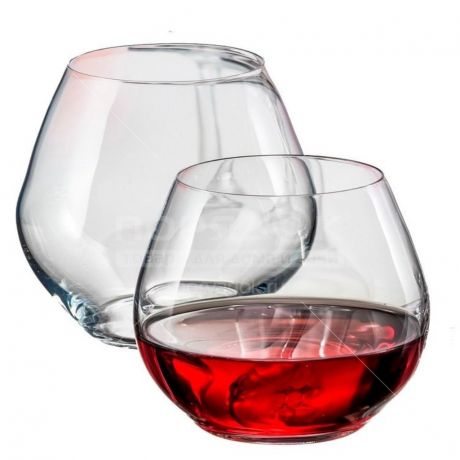 Бокал для вина Bohemia Crystal Amoroso 23001/580/2, 2 шт, 580 мл