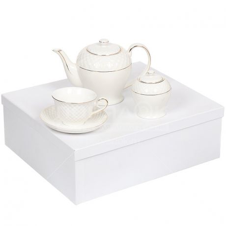 Сервиз чайный из керамики, 15 предметов, Кембридж Y4-3248 Daniks