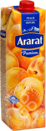 Нектар Ararat Premium Персик с мякотью 970мл