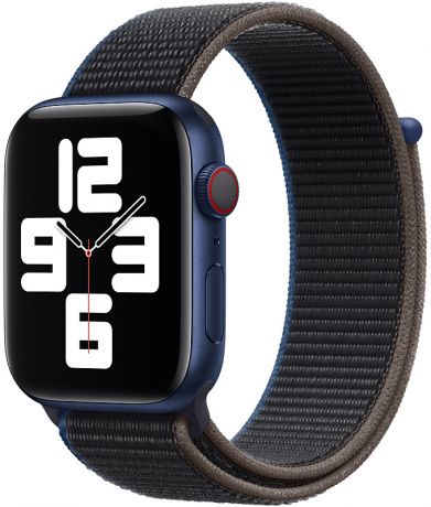 Ремешок Apple Sport Loop для Apple Watch 44мм размер XL (угольный)