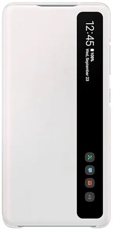 Кейс-книжка Samsung Smart Clear View Cover для Galaxy S20 FE (белый)