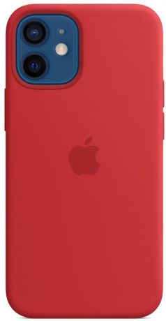 Клип-кейс Apple Silicone Case with MagSafe для iPhone 12 mini ((PRODUCT)RED)