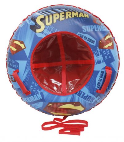 1TOY Супермен тюбинг - надувные сани резиновая автокамера 85см