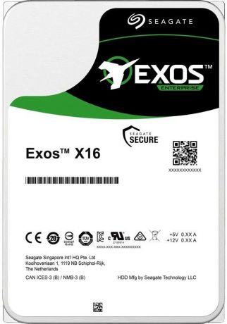 Seagate ST12000NM001G Exos X16 12Tb