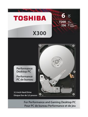Toshiba HDWR160EZSTA X300 6Tb