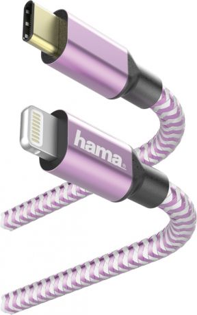 Hama USB-C - Lightning 1.5м (фиолетовый)