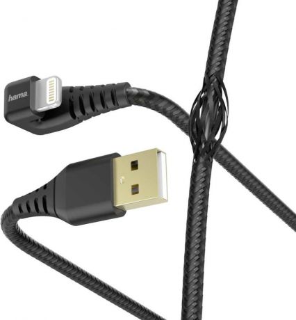 Hama USB 2.0 (m) - Lightning (m) 1.5м