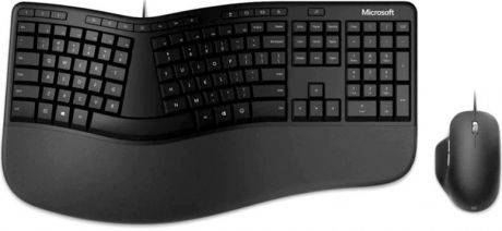 Microsoft Ergonomic Keyboard Kili & Mouse LionRock (черный)