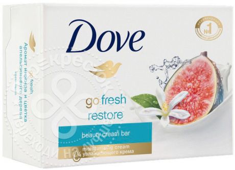 Крем-мыло Dove Инжир и Лепестки апельсина 100г