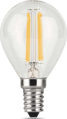 Лампа GAUSS Gauss LED Filament Шар E14 11W 750lm 4100K 105801211