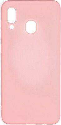 Чеxол (клип-кейс) Eva для Samsung A30/A20 - Светло розовый (MAT/A30-LP)