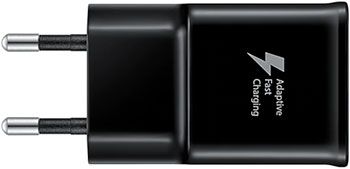 Сетевое з/у Samsung EP-TA20 с функцией быстрой зарядки (без кабеля) чёрное (EP-TA20EBENGRU)