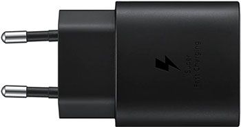Сетевое з/у Samsung с функцией быстрой зарядки Power Delivery 25Вт (без кабеля) чёрное (EP-TA800NBEGRU)
