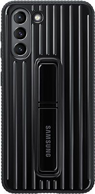 Чехол-накладка Samsung Galaxy S21 Protective Standing Cover чёрный (Black) (EF-RG991CBEGRU)