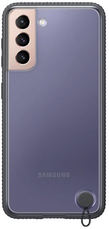 Клип-кейс Samsung Clear Protective для Galaxy S21 (черный)