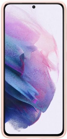 Клип-кейс Samsung Silicone для Galaxy S21 (розовый)