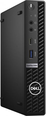 Dell Optiplex 5080-6444 Micro (черный)