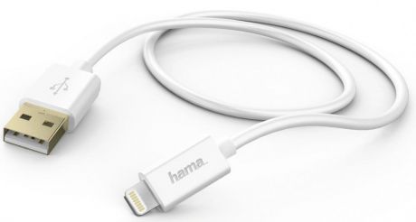 Hama GoldMFi Lightning (m) - USB A(m) 1.5м