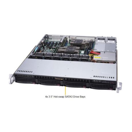 Платформа SuperMicro SYS-6019P-MTR 1G 2P 2x800W