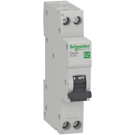 Автомат дифференциальный Schneider Electric Easy9 (EZ9D53616) 16 А 30 мА 1P+N тип A 4,5 кА