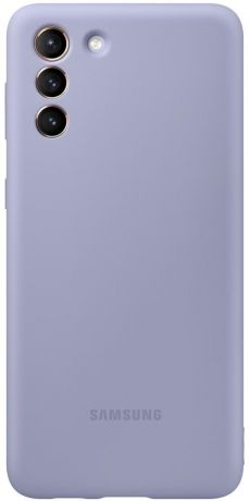 Клип-кейс Samsung Silicone для Galaxy S21+ (фиолетовый)