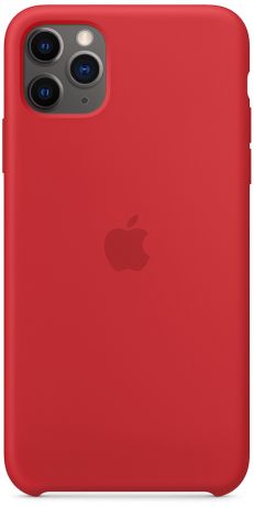 Клип-кейс Apple Silicone для iPhone 11 Pro Max (красный)