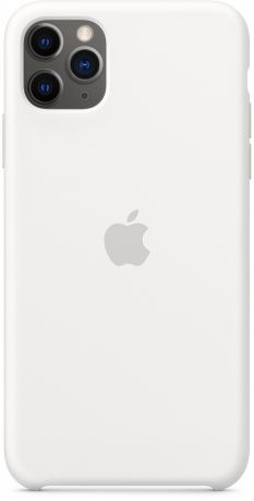 Клип-кейс Apple Silicone для iPhone 11 Pro Max (белый)
