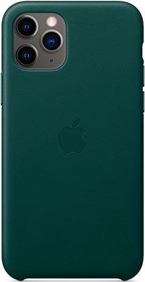 Чехол (клип-кейс) Apple для iPhone 11 Pro Leather Case - Forest Green MWYC2ZM/A