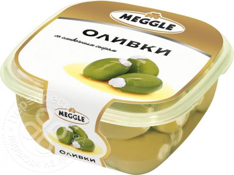 Оливки Meggle со сливочным сыром 230г