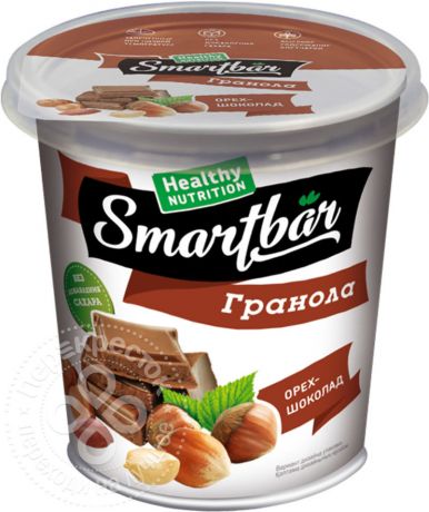 Сухой завтрак Smartbar Гранола с орехом и шоколадом 50г