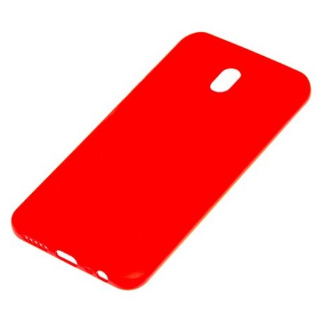 Чехол (клип-кейс) BORASCO Soft Touch, для Xiaomi Redmi 8A, красный [37996]