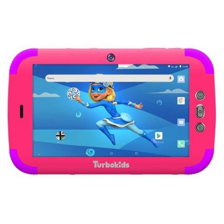 Детский планшет TURBO TurboKids Princess, 1GB, 16GB, 3G, Android 8.1 розовый [pt00020521]