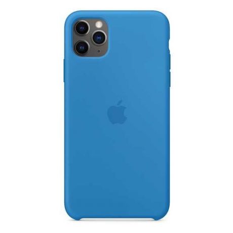 Чехол (клип-кейс) APPLE Silicone Case, для Apple iPhone 11 Pro Max, cиняя волна [my1j2zm/a]