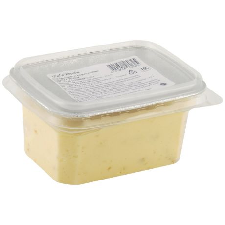 Сыр плавленый из творога Любо-Дорого солёный с грибами и луком 35% 250 г