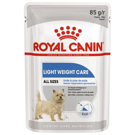Корм влажный Royal Canin Light Weight Care Pouch Loaf при склонности к набору избыточного веса для собак 85 г