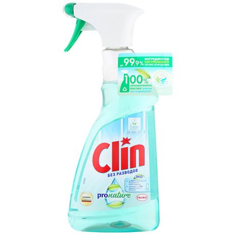 Средство для мытья окон Clin ProNature 500 мл