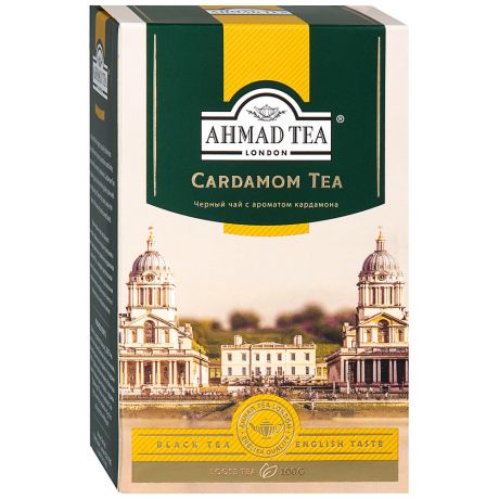 Чай Ahmad Tea Кардамон черный листовой 100 г