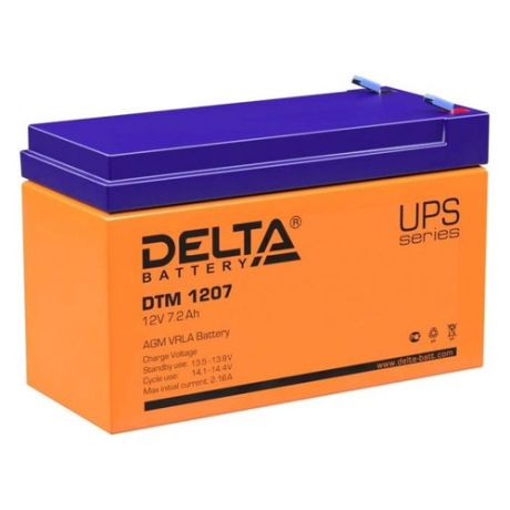 Аккумуляторная батарея для ИБП DELTA DTM 1207 12В, 7.2Ач