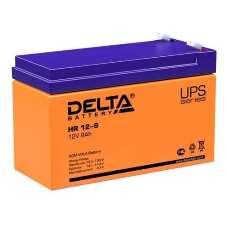 Аккумуляторная батарея для ИБП DELTA HR 12-9 12В, 9Ач
