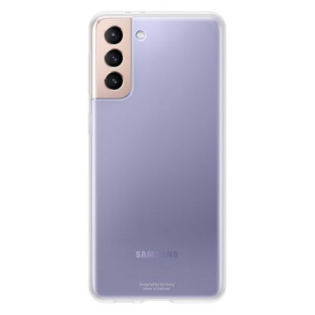 Чехол (клип-кейс) SAMSUNG Clear Cover, для Samsung Galaxy S21+, прозрачный [ef-qg996ttegru]