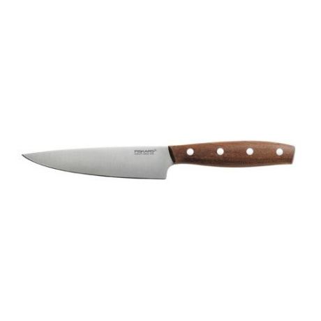 Нож кухонный Fiskars Norr (1016477) стальной для чистки овощей и фруктов лезв.120мм прямая заточка к