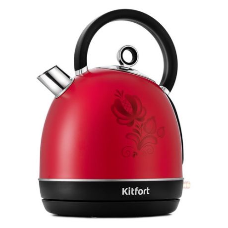Чайник электрический KITFORT KT-6117-2, 2200Вт, красный