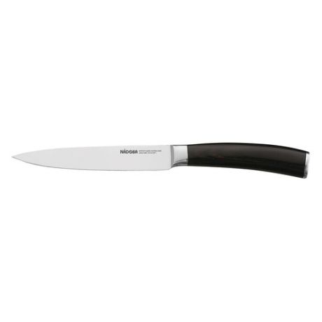 Нож кухонный Nadoba Dana 722513 стальной универсальный лезв.125мм прямая заточка дерево/серебристый