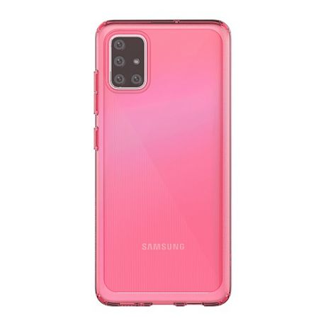 Чехол (клип-кейс) SAMSUNG araree A cover, для Samsung Galaxy A51, красный [gp-fpa515kdarr]