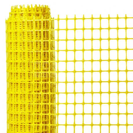 Сетка пластиковая садовая Протэкт ЗР-15 П19830 желтая квадрат 20х20 мм, 1х20 м
